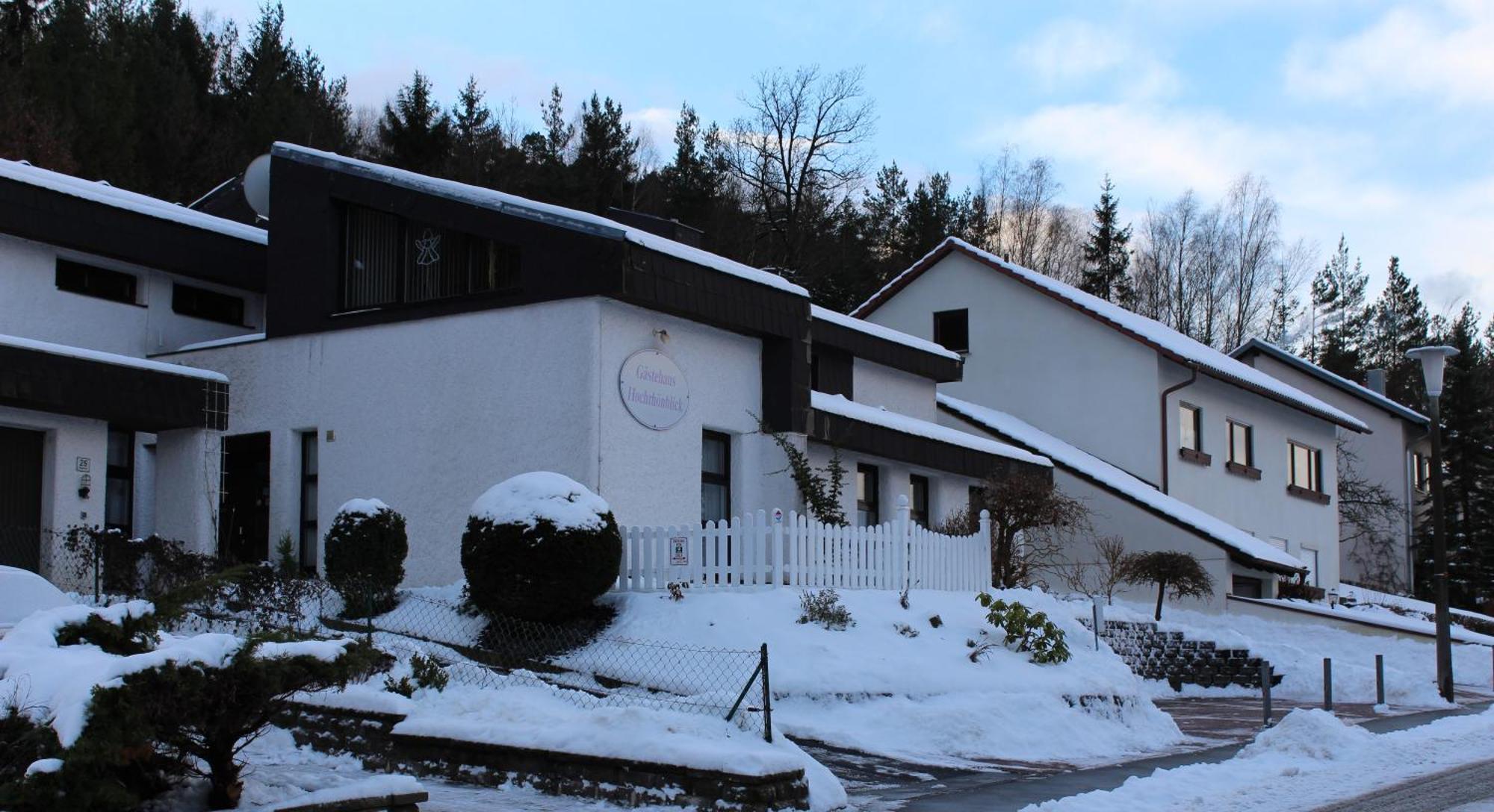 Gaestehaus Hochrhoenblick 쇼나우엔더브렌드 외부 사진