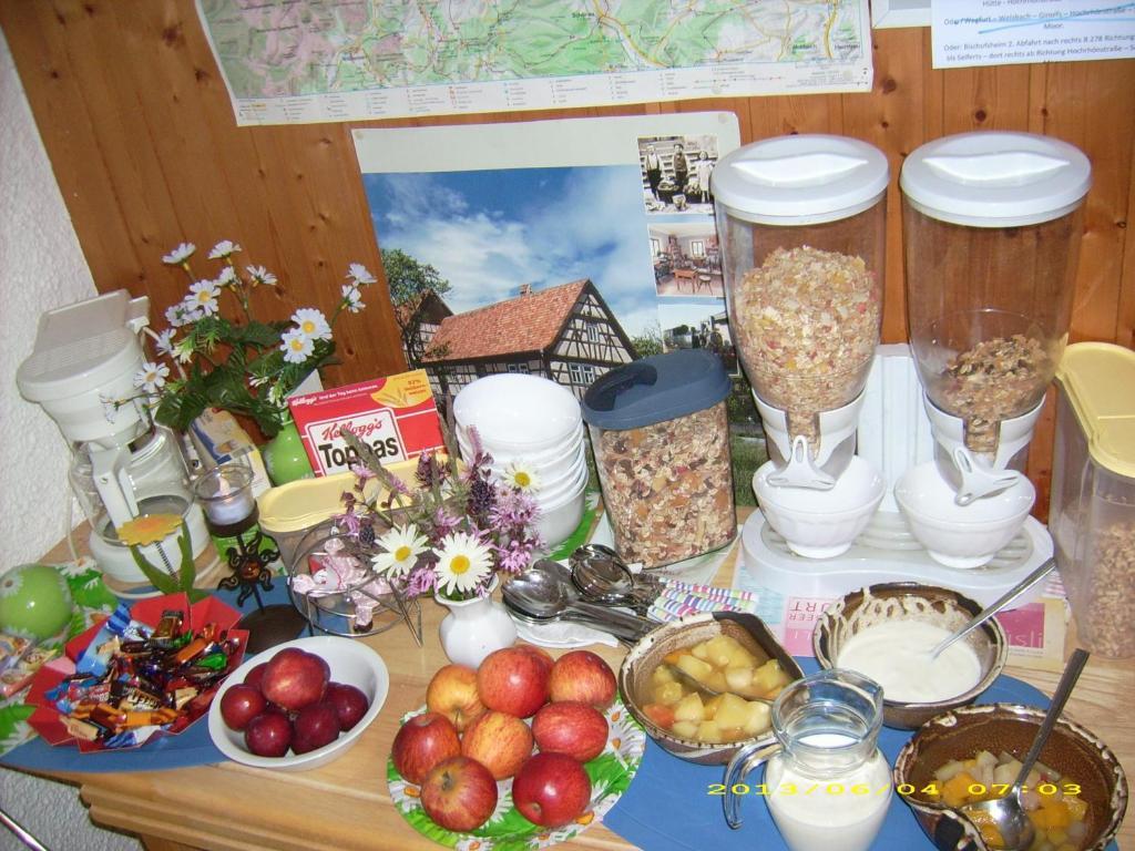 Gaestehaus Hochrhoenblick 쇼나우엔더브렌드 외부 사진